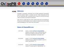 Tablet Screenshot of choosepill.com